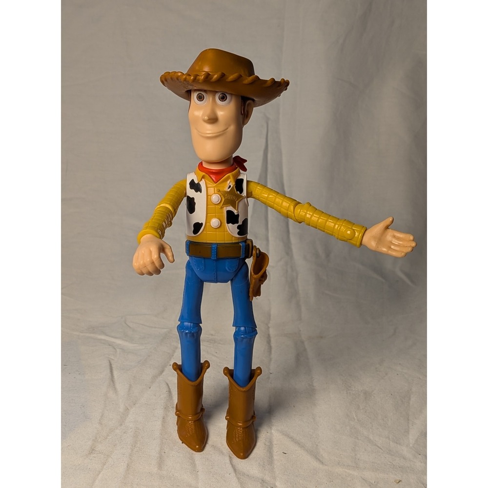 Disney Pixar Toy Story Woody Action Figure Mattel 2017 Poseable 9 Inch Cowboy